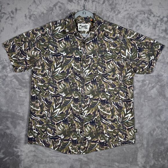Howler Bros Other - Howler Bros Leafy Camo Short Sleeve Shirt - Size Large